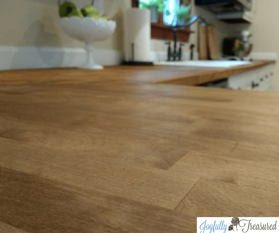 Close Up Butcher Block Sealed With Tung Oil Farmhousekitchen