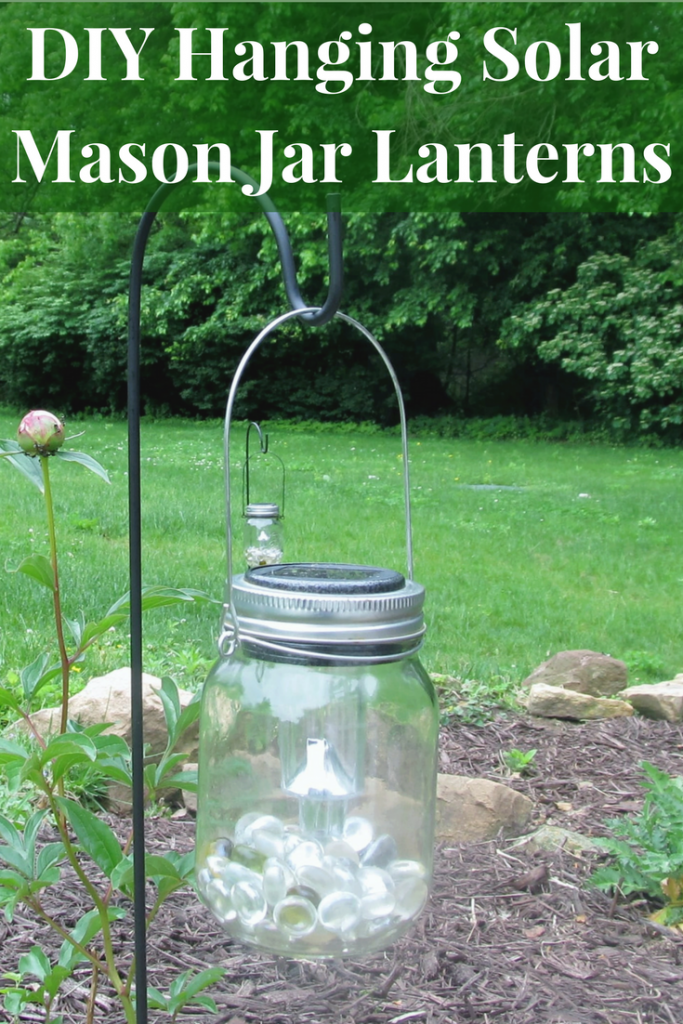 Hanging Solar Mason Jar Lights Dollar Tree Diy Craft Idea Joyfully Treasured