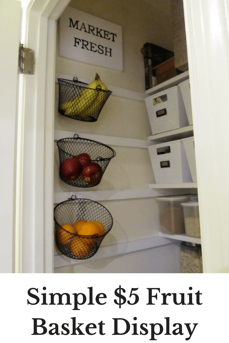 Wall deals fruit storage