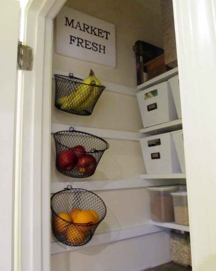 Easy Wall Mounted Fruit Basket Display DIY (for just 5!) Joyfully