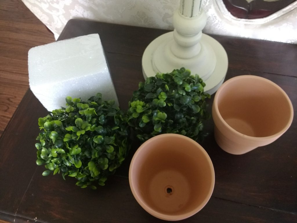Faux Boxwood Topiary DIY, Ballard Inspired Small Boxwood Topiary Living