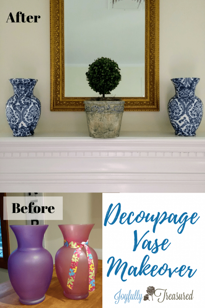Easy Makeover with Spray Paint, Mod Podge & Wrapping Paper - Artsy
