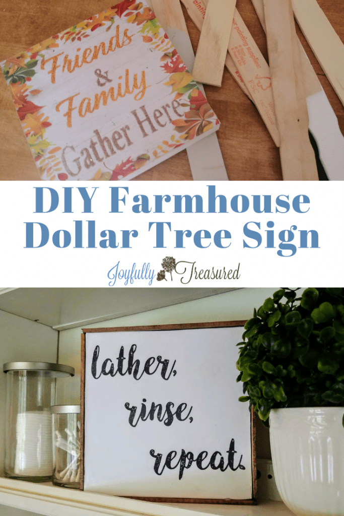 Dollar Store DIY: Easy 5 Minute Farmhouse Towels