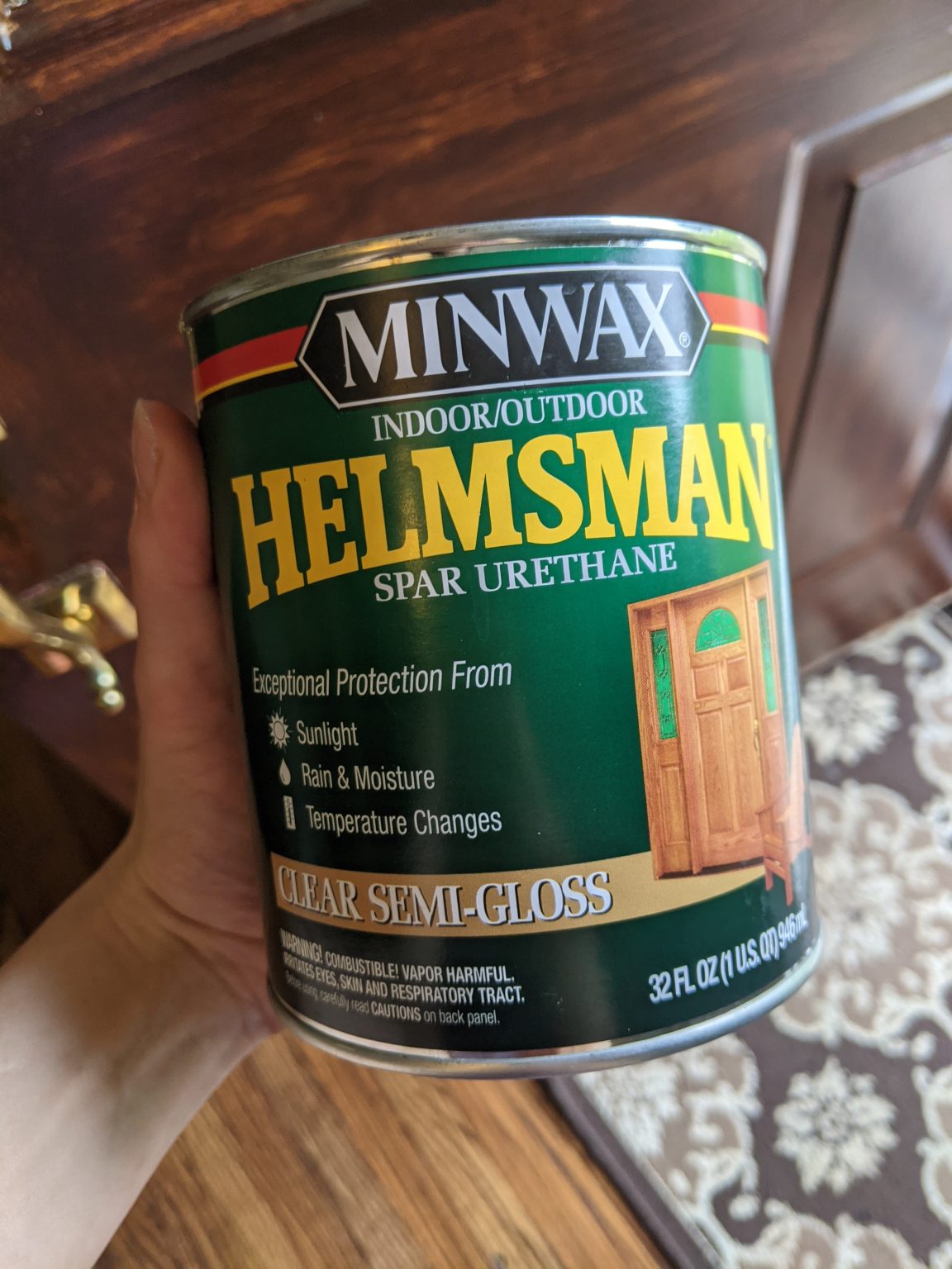 How to Stain a Steel Door to Look Like Wood Joyfully Treasured