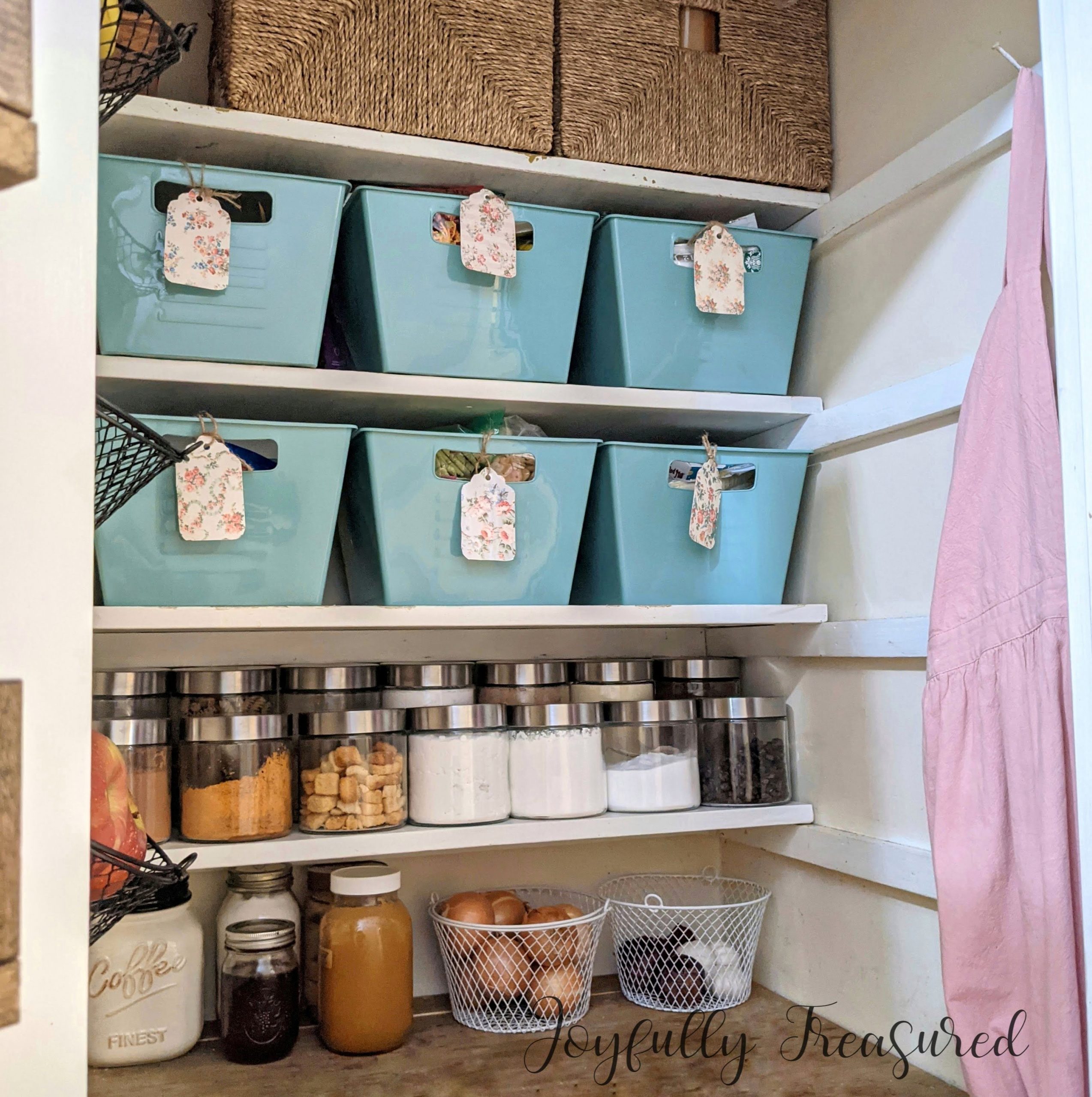 Dollar Tree Pantry Organization, Pantry Organization on a Budget - Joyfully  Treasured, image size:2547x2560