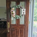 how to stain a steel door to look like wood