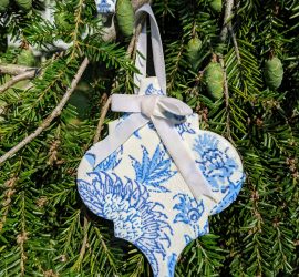 decoupage tile arabesque ornaments with decoupage