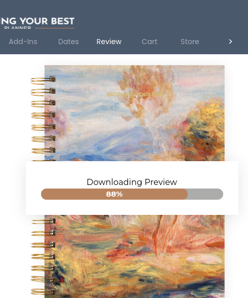 custom planner manufacturer that ships to you