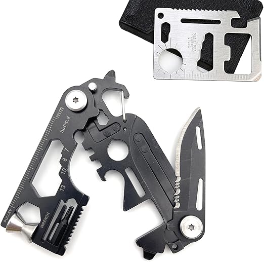 credit card multi tool makes a great gift for Outdoorsy men