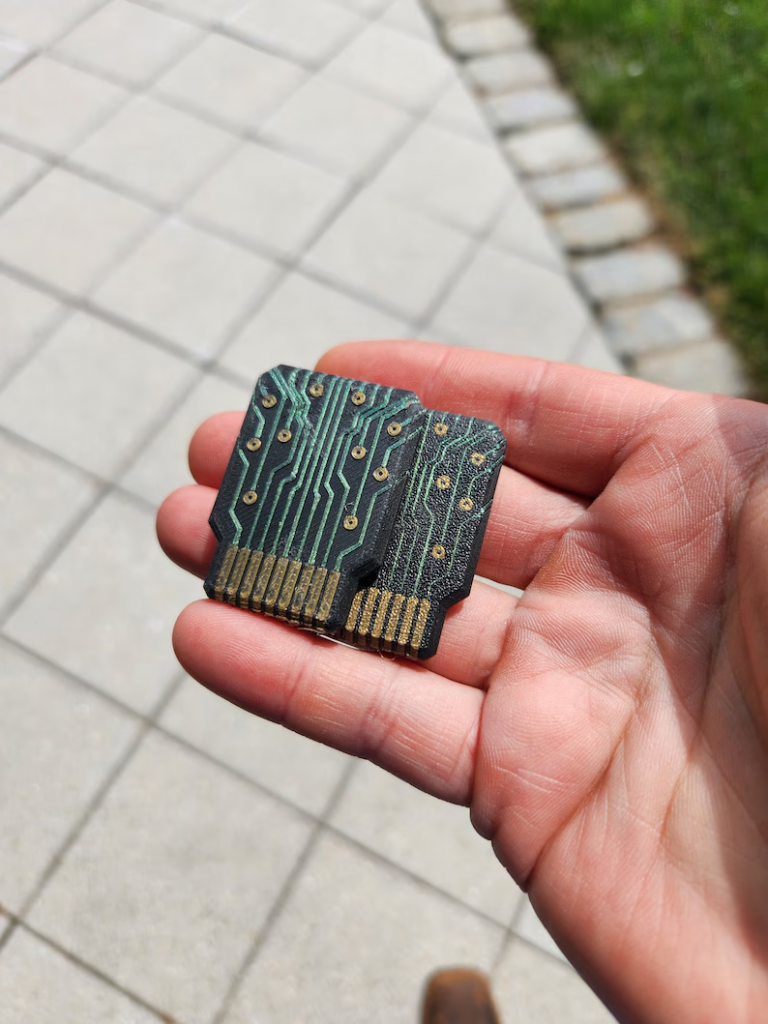 Unique circuit board-inspired fidget toy – great tech gift for dads who love gadgets