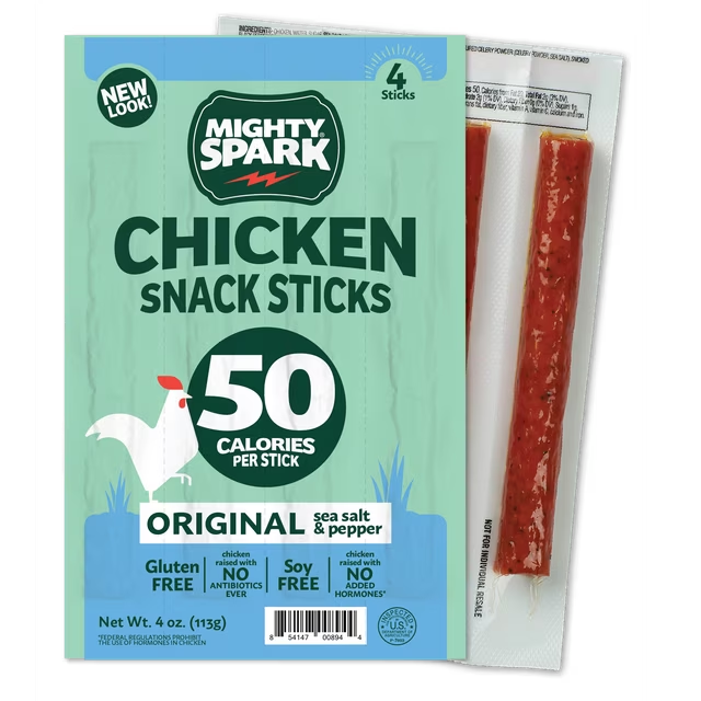 Packaged gourmet beef jerky, ideal high-protein snack for outdoorsmen