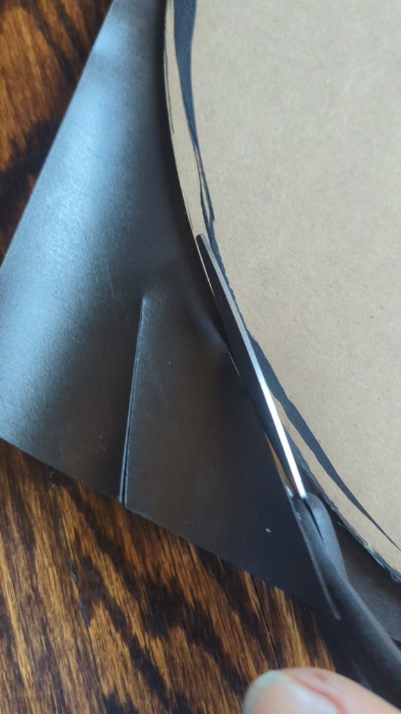 creating a magnetic chalkboard from a broken gilded mirror for a diy kitchen gallery wall
